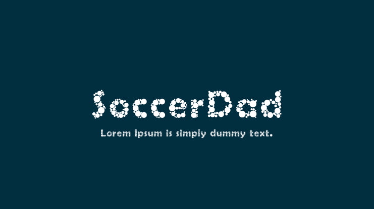SoccerDad Font