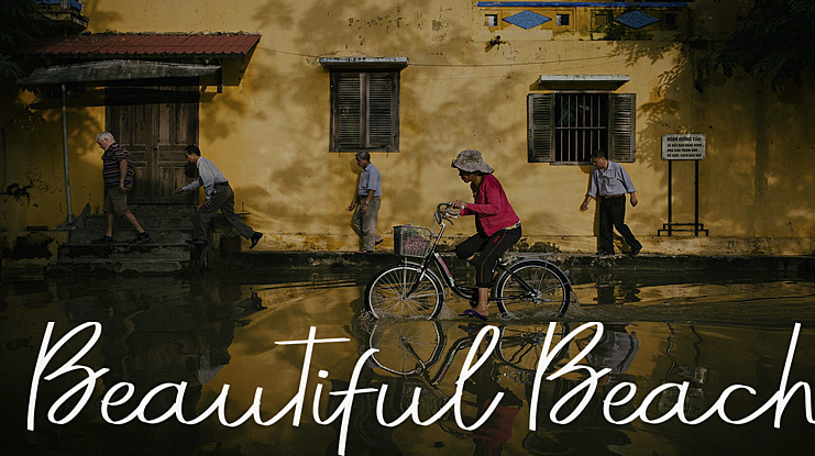 Beautiful Beach Font