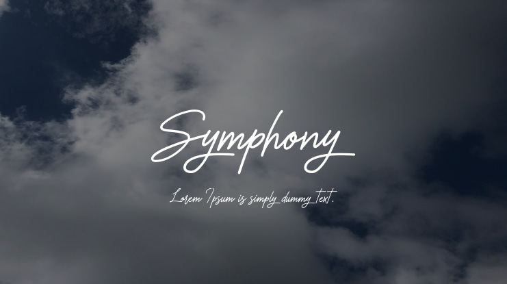 Symphony Font