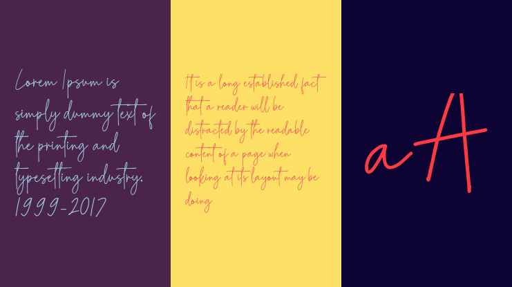 Urban Signature Font