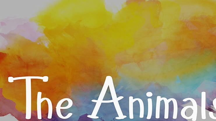 The Animals Font