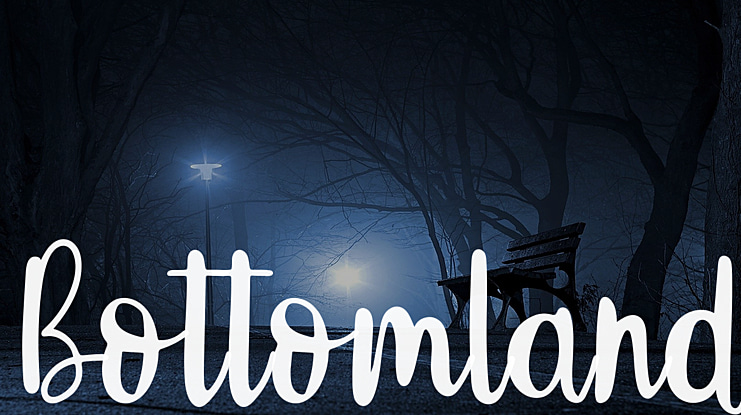 Bottomland Font