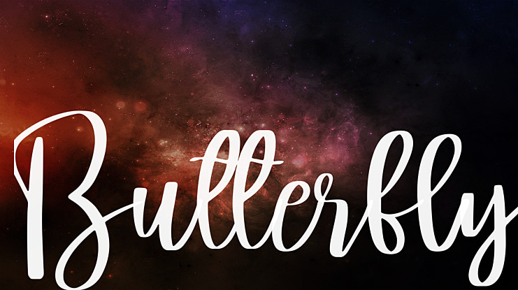 Butterfly Font