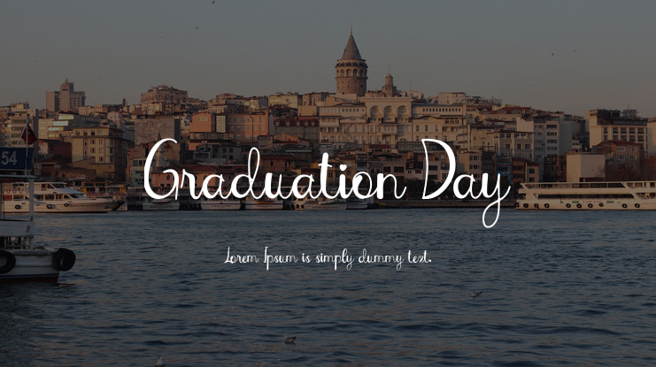 Graduation Day Font