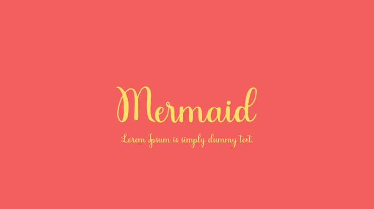 Mermaid Font