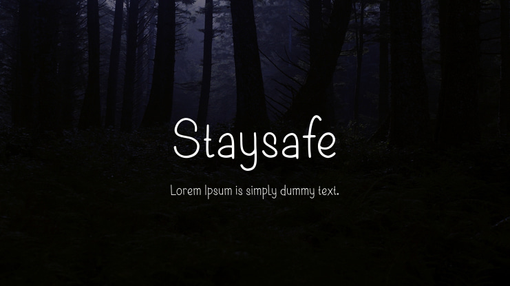 Staysafe Font