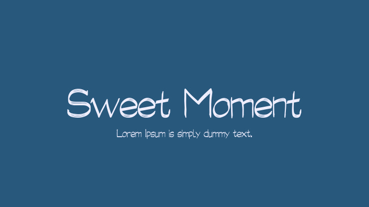 Sweet Moment Font