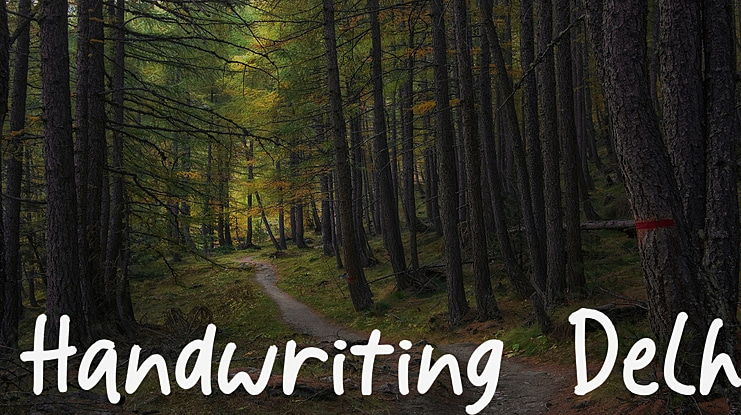Handwriting-Delhi Font