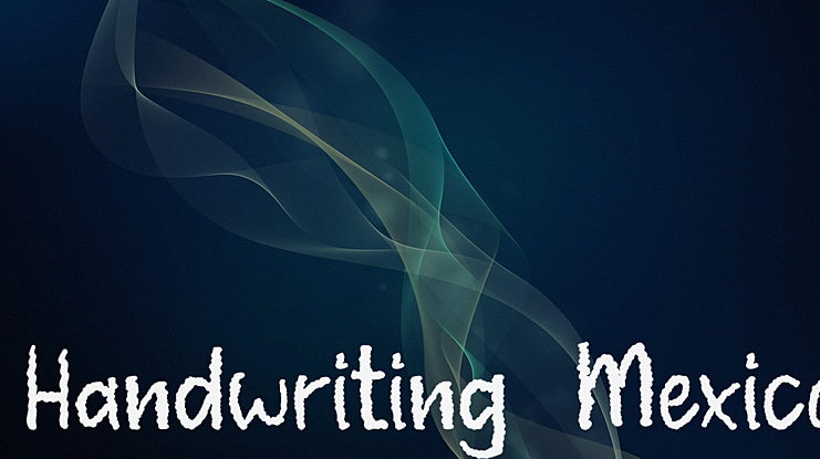 Handwriting-Mexico Font