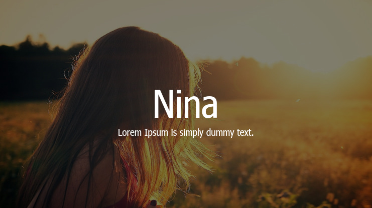 Nina Font Family