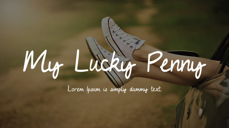 My Lucky Penny Font