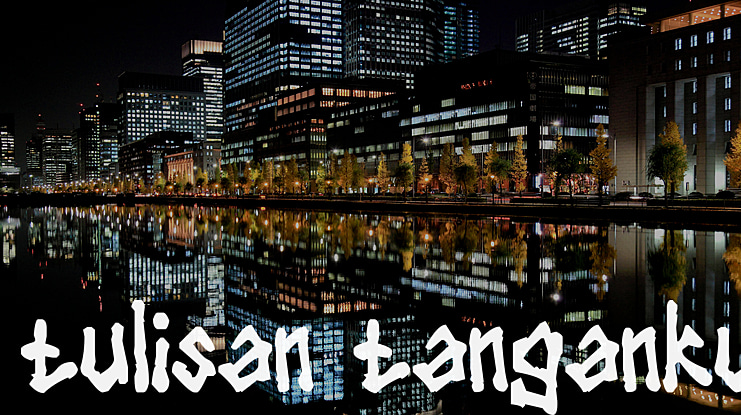 Tulisan Tanganku Font