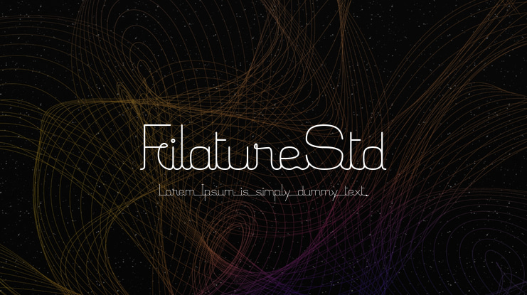 FilatureStd Font