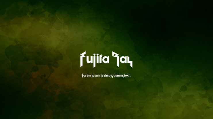 Fujita Ray Font