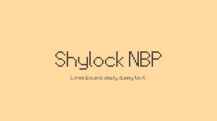 Shylock NBP Font