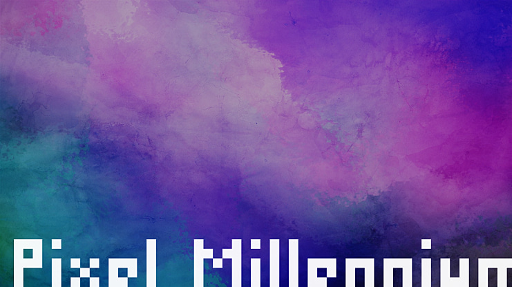 Pixel Millennium Font