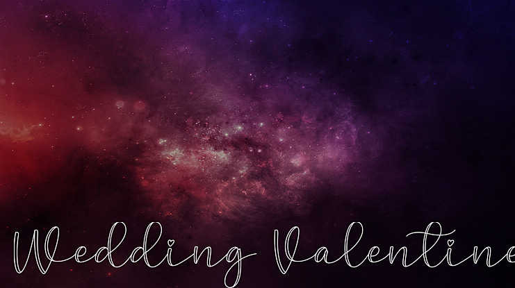 Wedding Valentine Font