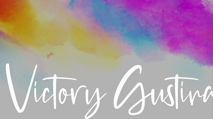 Victory Gustina Font