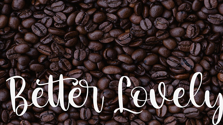 Better Lovely Font