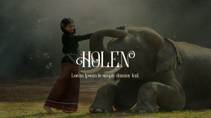 HOLEN Font