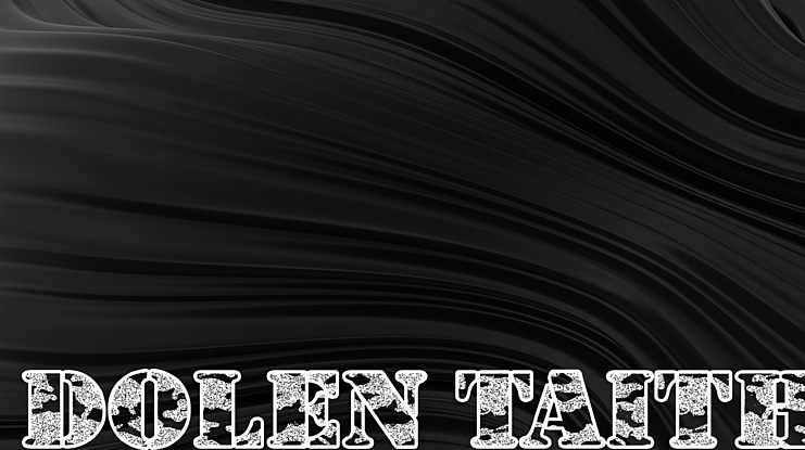Dolen Taith Font