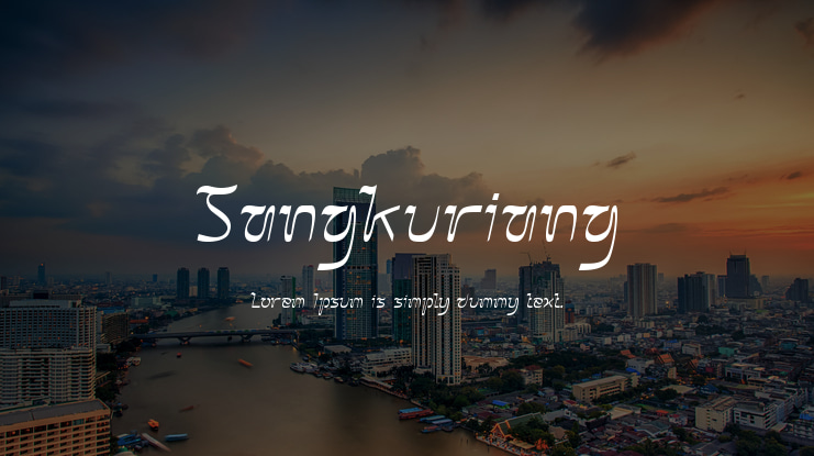 Sangkuriang Font Family