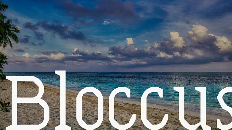 Bloccus Font