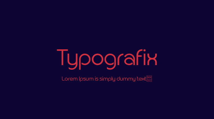 Typografix Font