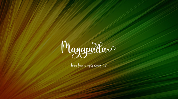 Mayapada Font