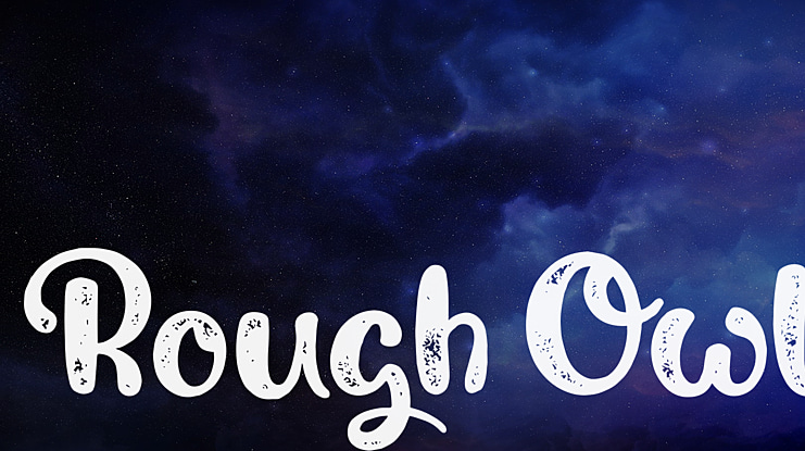 Rough Owl Font