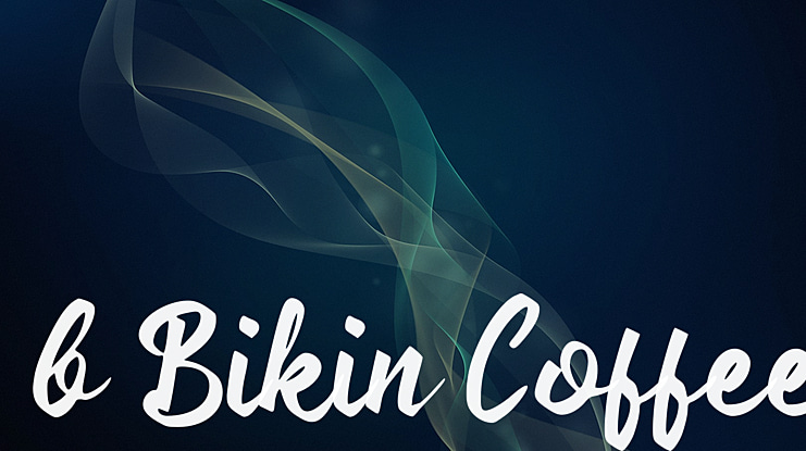 b Bikin Coffee Font
