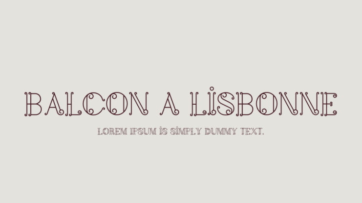 Balcon a lisbonne Font