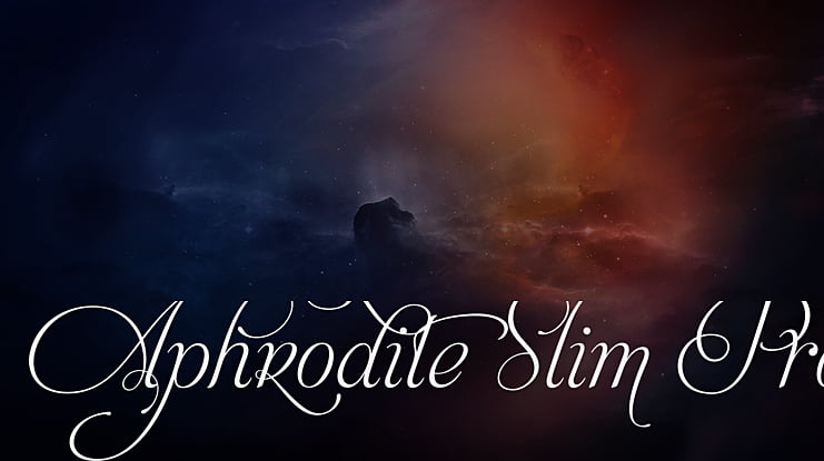 Aphrodite Slim Pro Font
