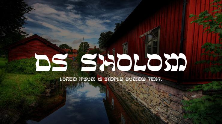 DS Sholom Font
