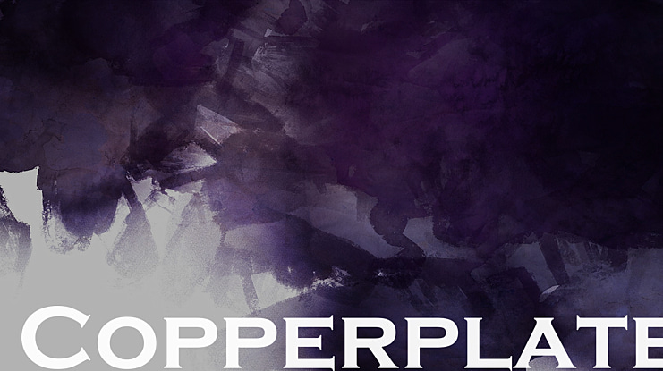 Copperplate Font