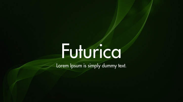 Futurica Font Family