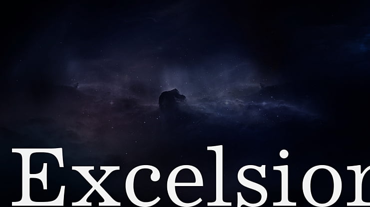 Excelsior Font Family
