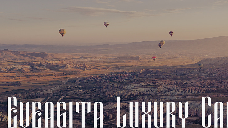 Eveagita Luxury Cap Font