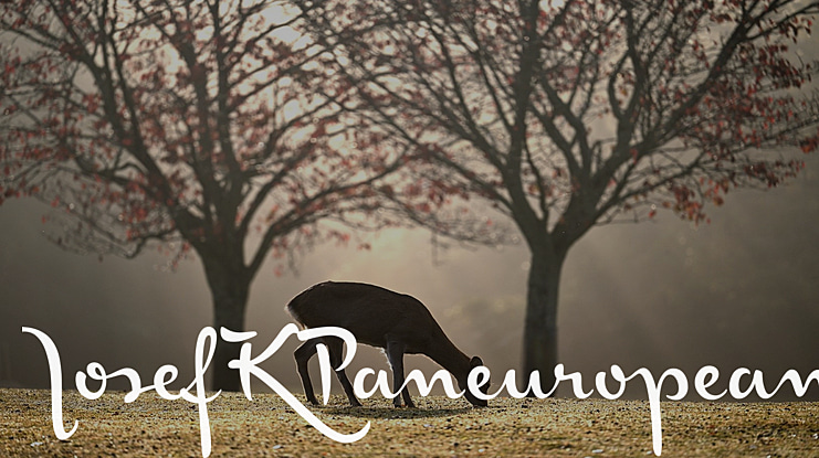 JosefKPaneuropean Font