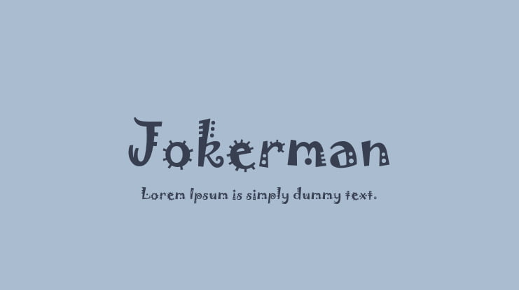 Jokerman Font