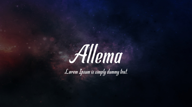 Allema Font