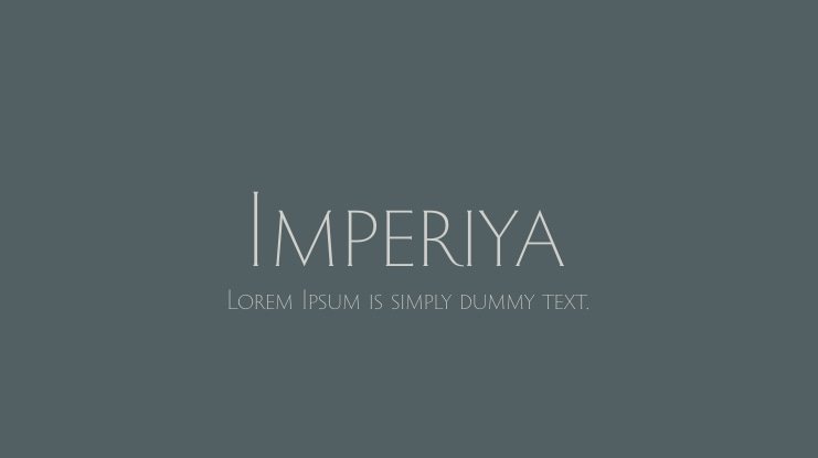 Imperiya Font