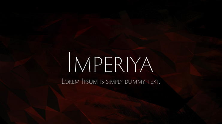 Imperiya Font