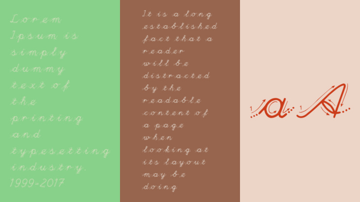 Ilk Ders Arrows Font Family