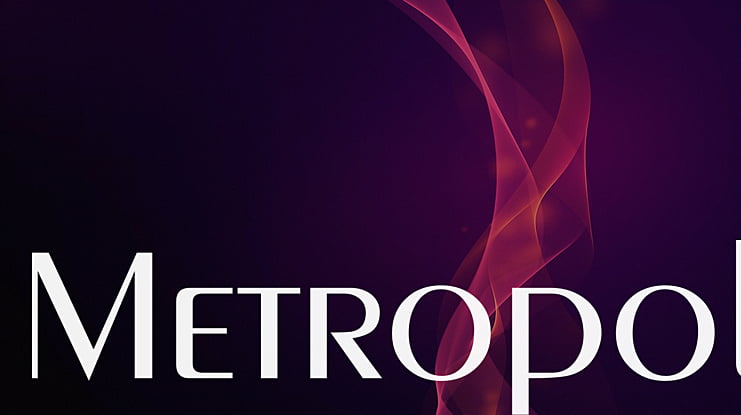 Metropol Font