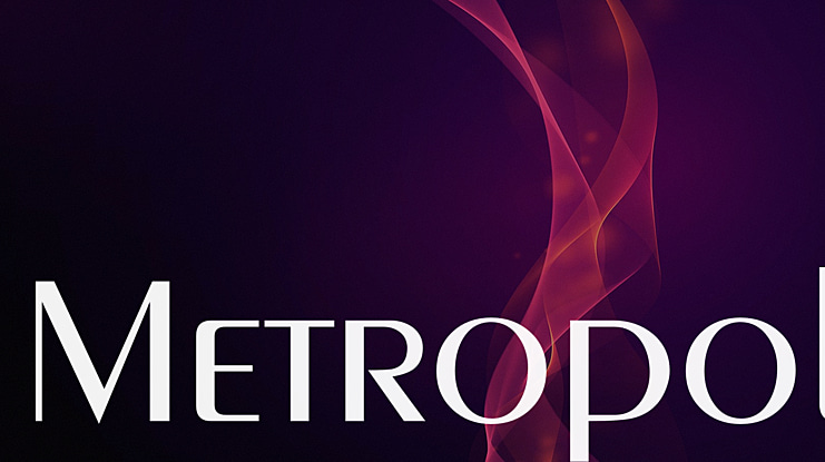 Metropol Font