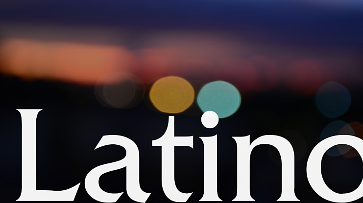 Latino Font