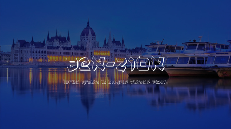 Ben-Zion Font Family