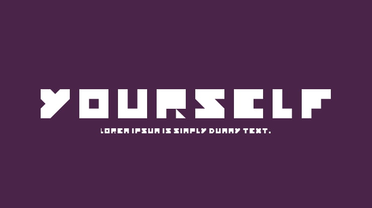 Yourself Font