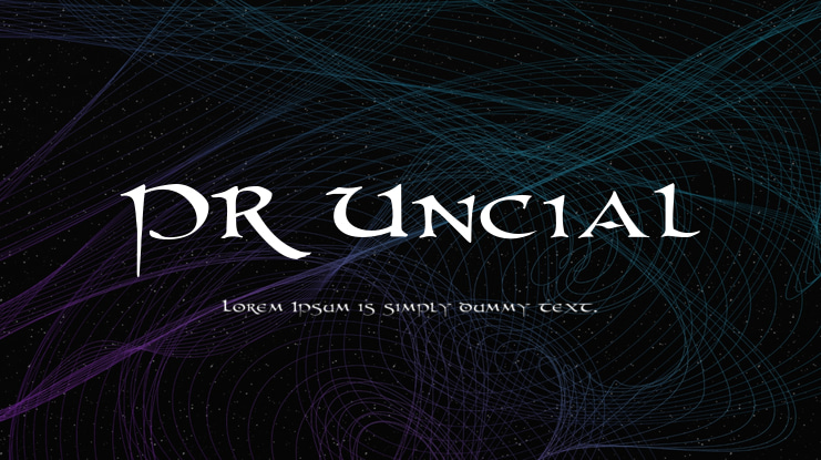 PR Uncial Font